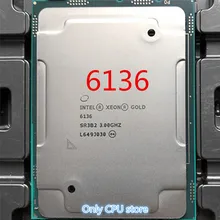 Процессор Intel Xeon Gold 6136 24,75 МБ кэш 3,00 ГГц масштабируемый ЦП