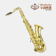 Original Henlucky Based Yanagisawa T-992 B Flat Tenor Saxophone Bb Top Musical Instrument Saxe Golden Process Sax Professional