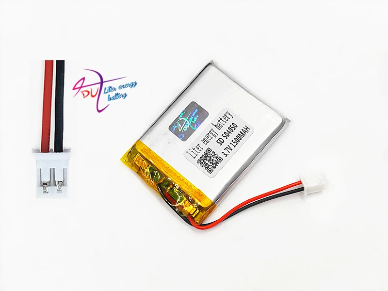 10 шт JST 2,0 мм 504050 3,7 V 1500 mAh литиево-полимерный lipo Перезаряжаемые Батарея для DVD, Pad мобильного планшета Дополнительный внешний аккумулятор Камера