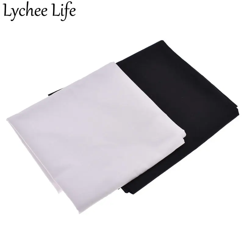 Lychee Life 1 м полимерная подкладка полиэстер хлопок аксессуары для шитья одежды завод дома DIY ручной работы Colthes новое поступление