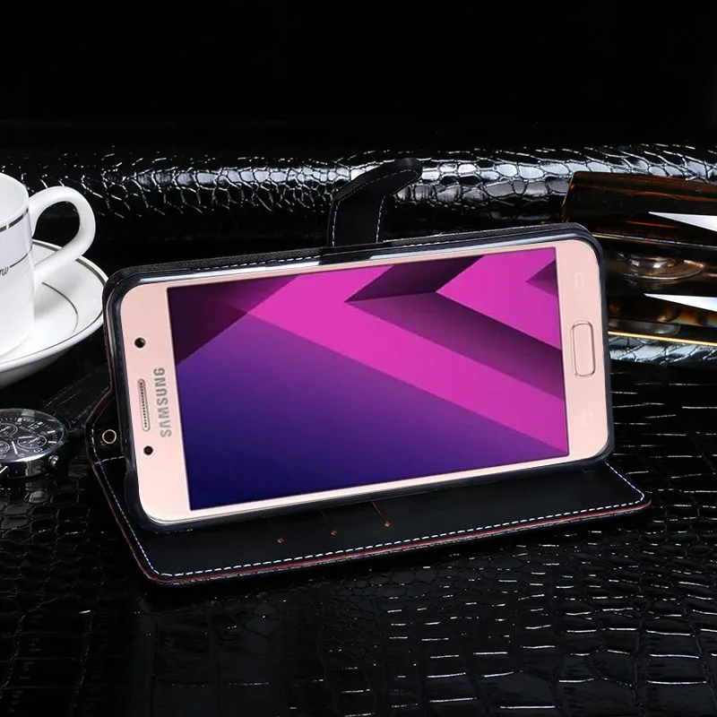 Cas-Pour-Samsung-Galaxy-A5-2017-Cas-Couverture-Crocodile-Grain-Flip-tui-en-cuir-Pour-Samsung (2)