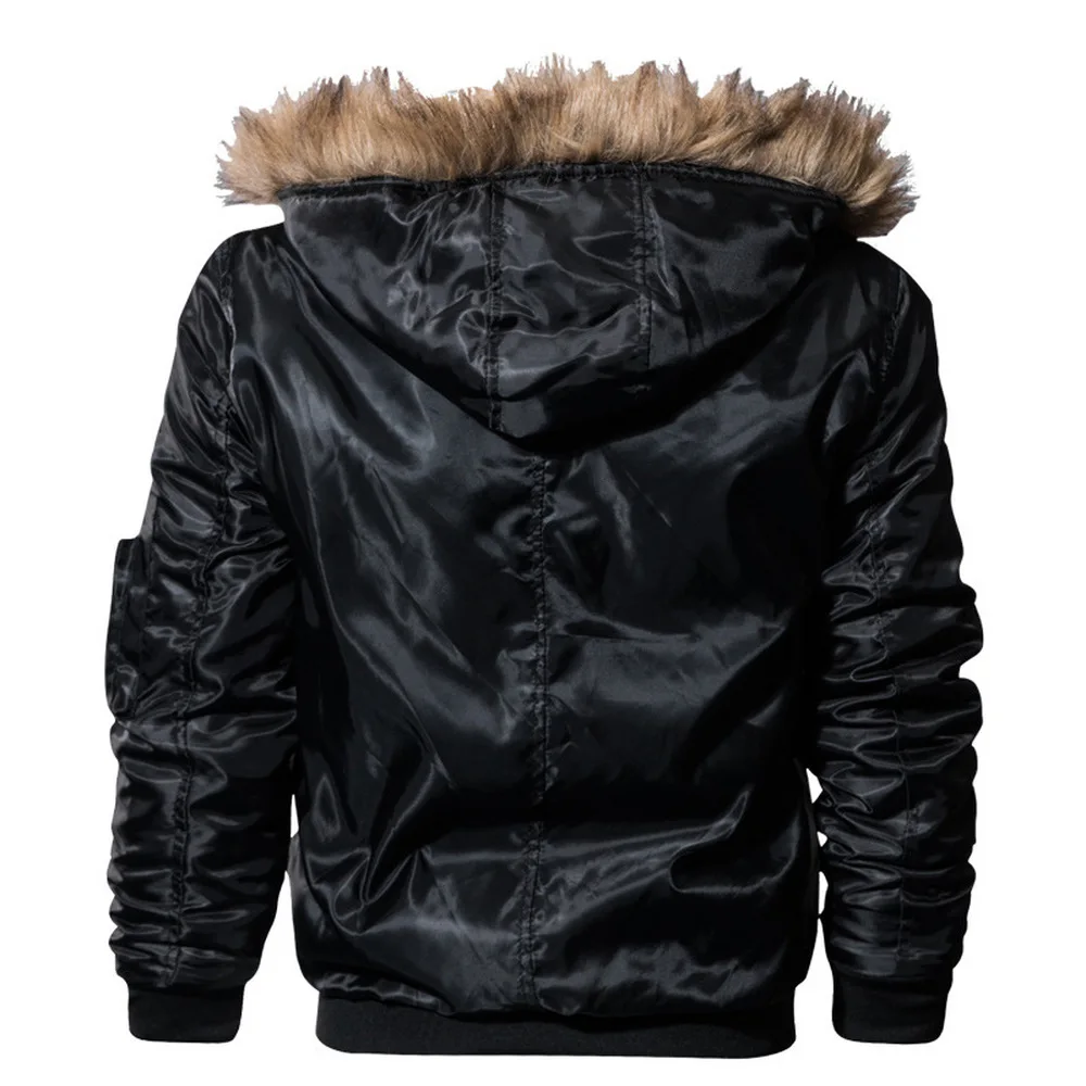 Mens Military Warm Jackets Fur Hood Parka Mans Coat Clothing Winter Thick Hooded Tactical Military Outwear Casual Pilot Jackets Mens Military Warm Jackets Fur Hood Parka Mans Coat Clothing Winter Thick Hooded Tactical Military Outwear Casual Pilot Jackets