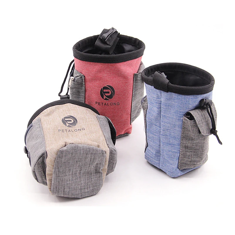 

Portable Dog Training Treat Bags Puppy Feed Snack Reward Waist Bag Dog Walking Snack Pouch Detachable Pet Feed Pocket Pouch