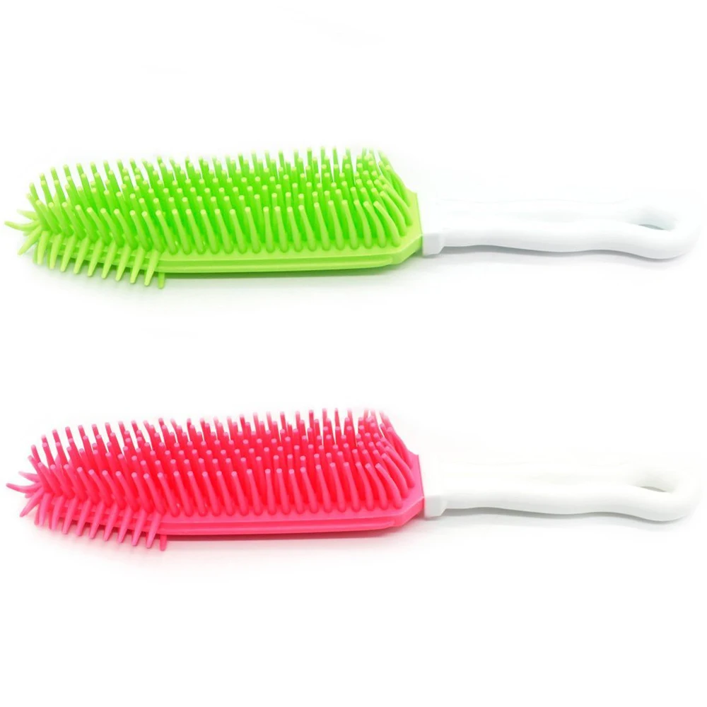 

Pet Dog Puppy Cat Bristles Bath Brush Comb Depilation Soft Silicone Sticky Hair Tool Small Animal Massage Tool