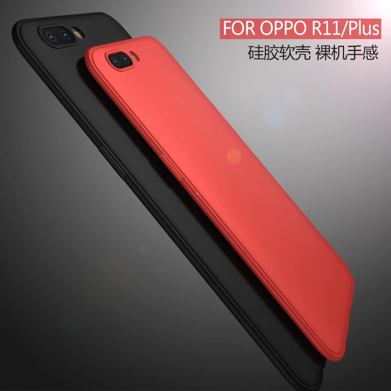 

Classic Boomboos top quality Soft Silicon Rubber matte case for OPPO R11 (5.5'') for OPPO R11 plus (6.0'') frosted