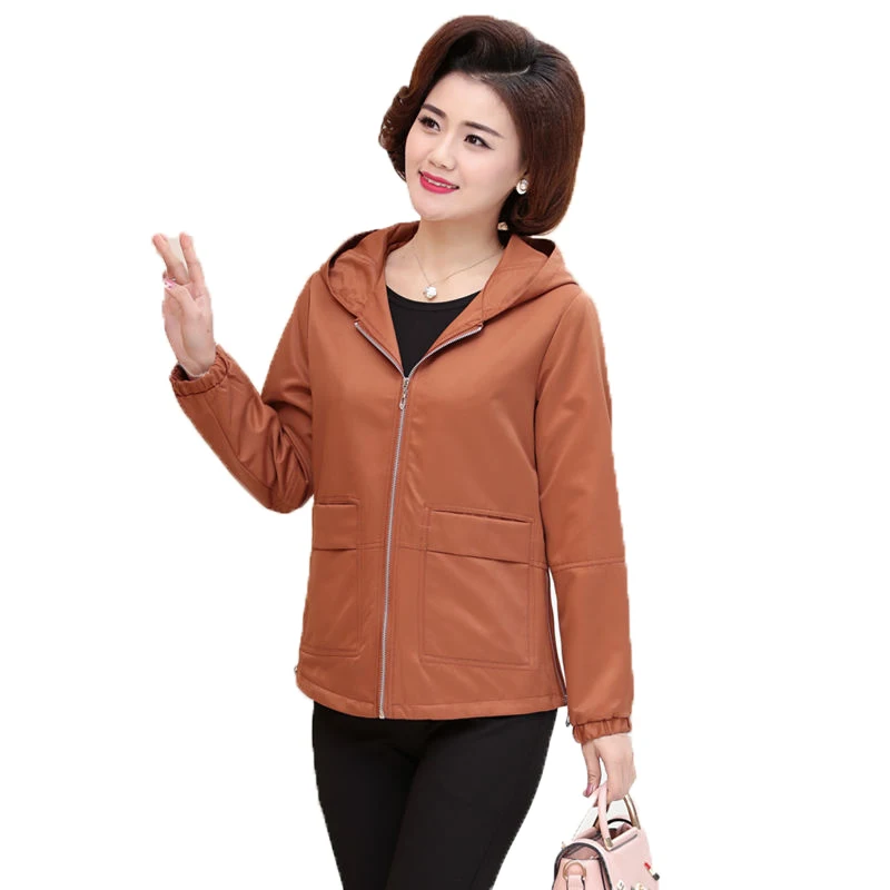 Mauve denim fashion vest with hood for women hair pictures