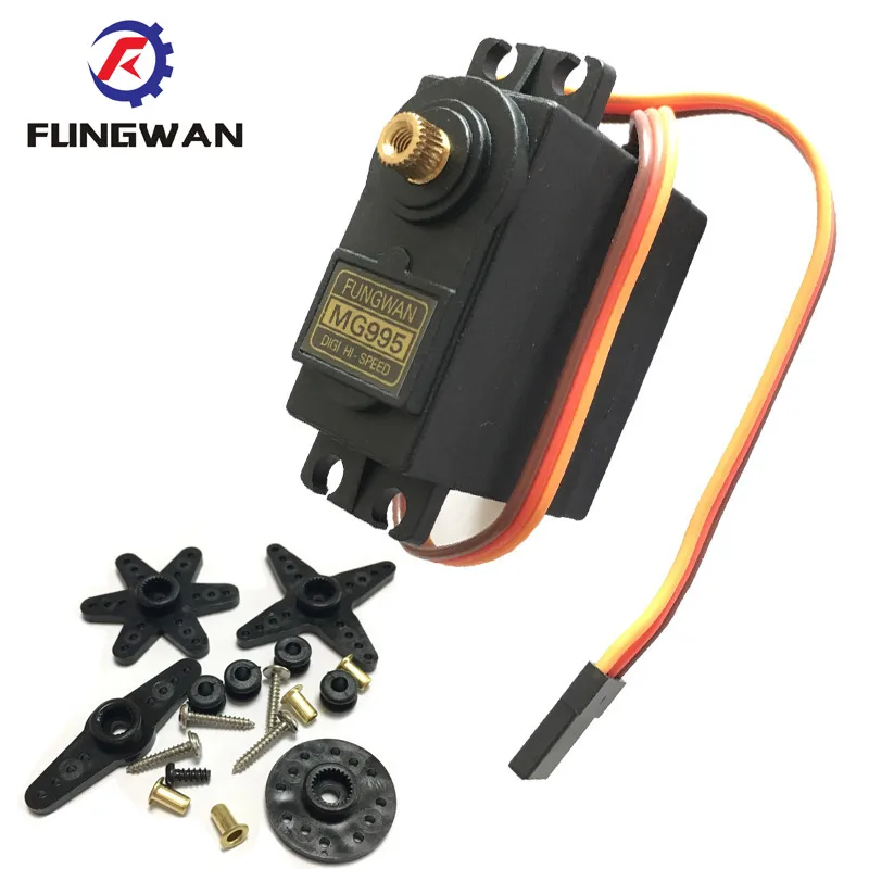 

1PCS MG995 Servo Metal Gear High Torque Servo For HPI XL Helicopter/Car/Boat