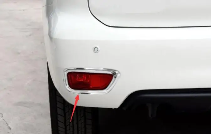 Dedicated for Nissan Patroly62 front fog lamp cover rear lamp decorative hood rear fog lamp hood rear lamp frame  2017