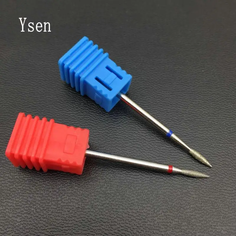 

1PC Diamond F Size Bur Nail Drill Bit Electric Mills Nail Cutter Manicure Machine Polishing For Nail And Pedicure