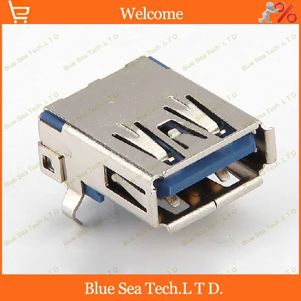 

USB 3.0 9Pin Female Jacks/socket PCB Mount for Desktop,Laptop ect.,9Pin AF 90 angle 3.0 USB
