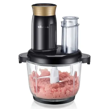 

Black Color 220V 3 In 1 Electric Vegetable Slicing And Shredding Machine 2L Multifunctional Electric Meat Grinder EU/AU/UK