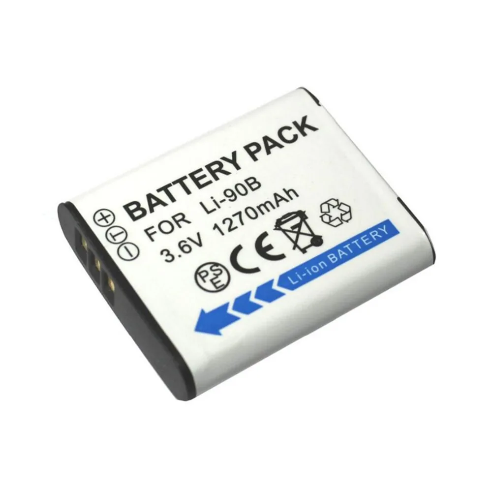 6 шт. 1270 мАч LI 90B 92B батарея для Olympus Tough TG 1iHS 1 iHS 2 3 4 Digital Camer|li 92b|for olympusolympus battery |