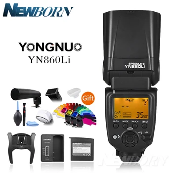 

YONGNUO YN860Li Wireless Flash Speedlite+YN560-TX II Manual Flash Trigger Remote Controller for Canon 5D 6D 7D 550D 1100D 70D 1D