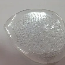 5 пар прозрачных гелевых силиконовых подушечек для женщин и девушек, мягкие стельки высокого качества для обуви, вкладыши для ухода за ногами 8,5*6,5 см