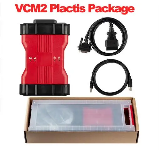 Новое поступление VCM2r для-d VCM II IDS V101 поддержка для-d транспортных средств VCM IDS 2 OBD2 сканер - Цвет: VCM II PLACTIS