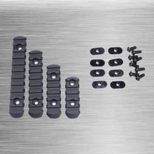 Новинка, упаковка из 4 шт., тактический страйкбол, полимер, Пикатинни, рельсы для рук, лазерный прицел, принадлежности для охотничьего Пикатинни