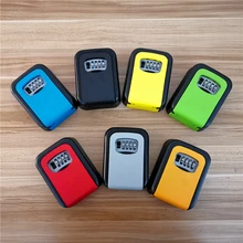 Сейф для хранения ключей 4-разрядный Комбинации коробки замка настенный Сейф ключ безопасности держатель