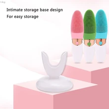 Щетка для очищения лица, омолаживающий массажер для лица, электрическая щетка для лица с сухим аккумулятором, силиконовая щетка для очищения лица, уход за кожей, контроль масла