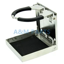 Нержавеющая сталь складной держатель для напитков лодка морской грузовик RV Регулируемый подстаканник