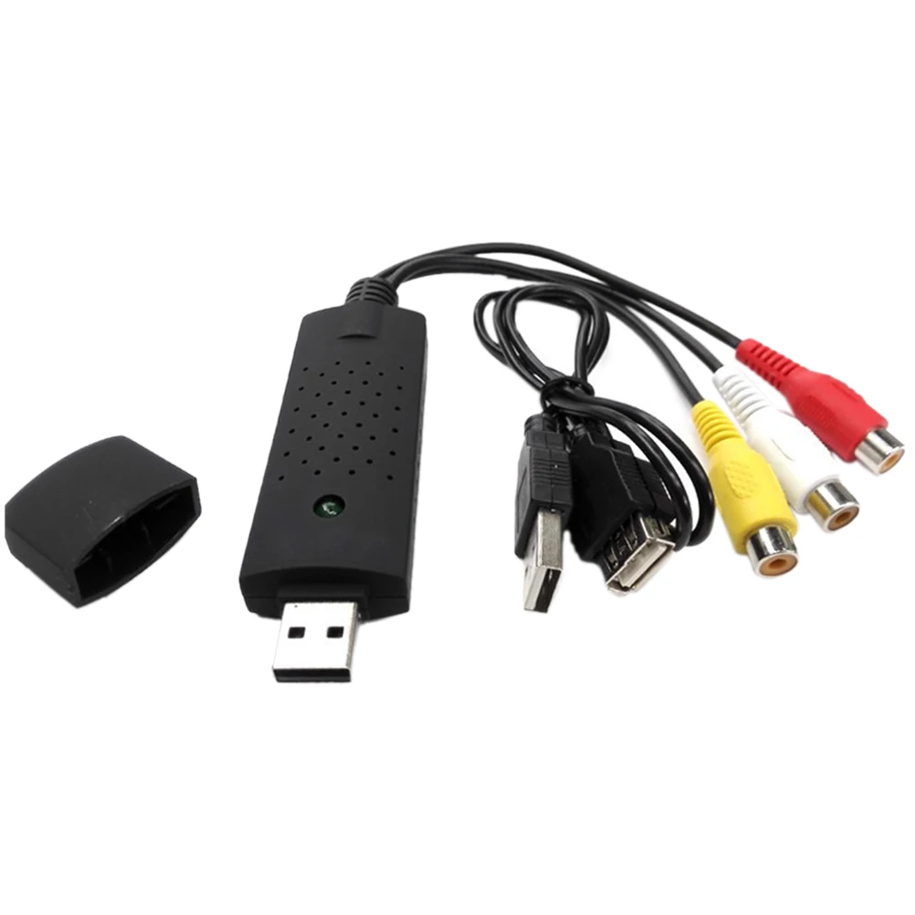 Лидер продаж Новый USB 2 0 конвертер VHS в DVD конвертация аналогового видео цифровой