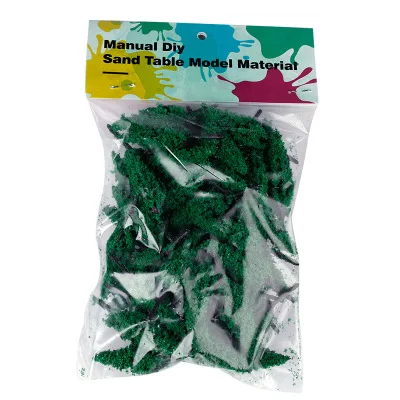 Tiny tree model building model railway landscape green tree model train 4