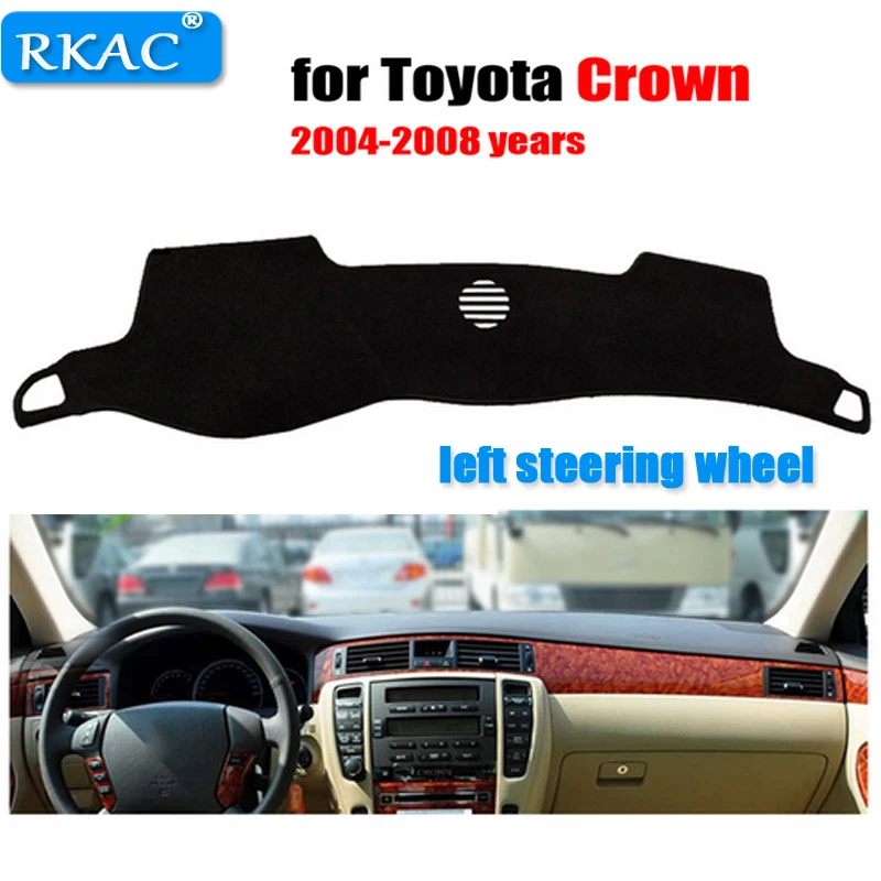 Крышка приборной панели автомобиля коврик для TOYOTA CROWN 2004 до 2008 лет левосторонний