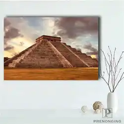 Изготовленная на заказ Пирамида (2) @ Печатный постер ткань стены искусства картины для гостиной Декор #18-12-05-2-127