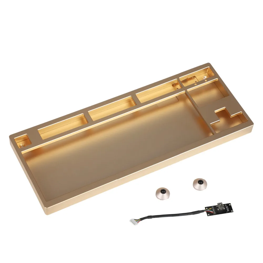 

CNC Anodized Aluminum Case Shell For Filco CM Cooler Master 87 Tenkeyless Mechanical Keyboard Including Detachable USB Module