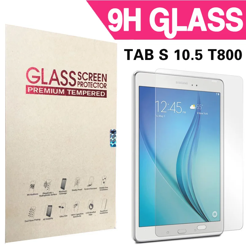Для Samsung Tab S 10 5 Закаленное стекло Защитная пленка для Galaxy T800 T805|Защитные экраны