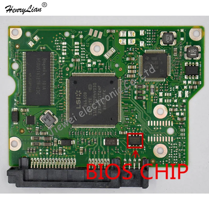 Для логической платы HDD PCB/номера платы: 100617465 REV B|board board|pcb seagateboard pcb |