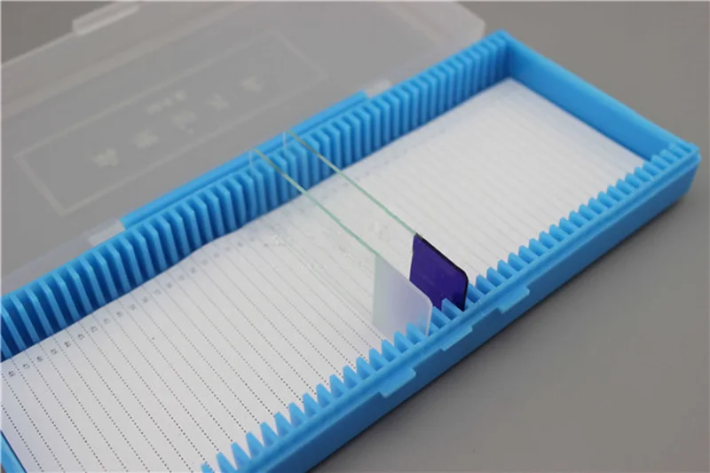 2 шт. портативные диспенсеры ABS для лаборатории|plastic microscope slide|slides microscopeslide holder |