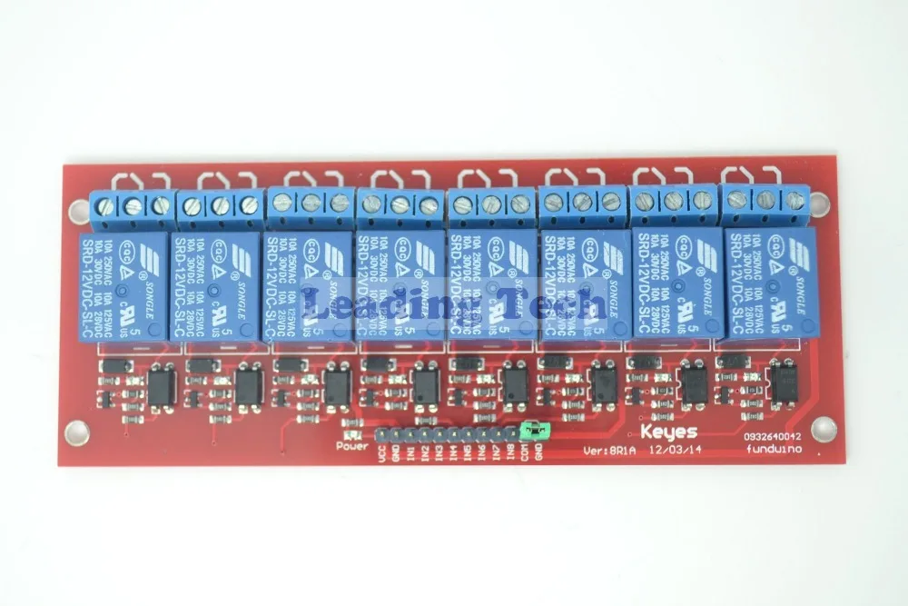 

12V 8 Channel Relay Module For PIC AVR DSP ARM