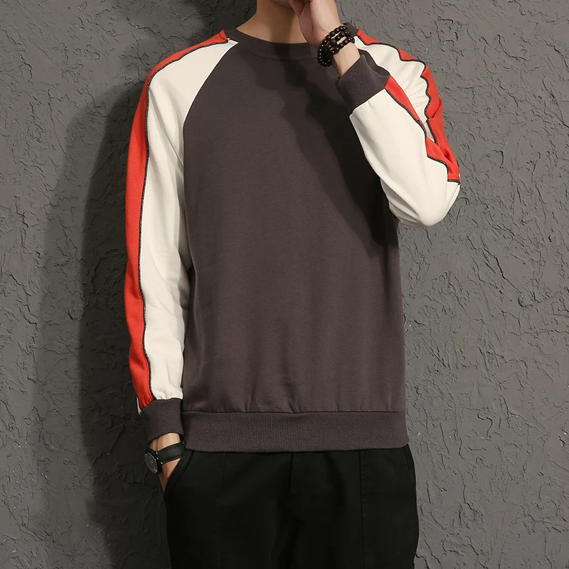

2019 New Brand Clothing Sweatshirts For Men Casual Cotton O Neck Long Sleeve Fashion Mens Hoodies Clothes Hoodie Sweatshirt Tops