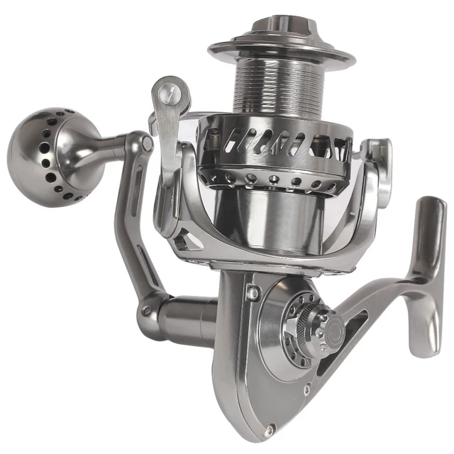 Saltwater Fishing Sturdy CNC Aluminum Frame 10 Stainless Steel BBs Spinning  Reel