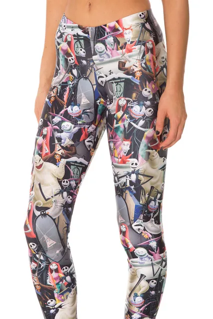 hot selling 2015 new style fashion harajuku 3d printed nightmare before christmas legging womens high quality - Nightmare Before Christmas Leggings hot selling 2015 new style fashion harajuku 3d printed nightmare before christmas legging womens high quality - Nightmare Before Christmas Leggings