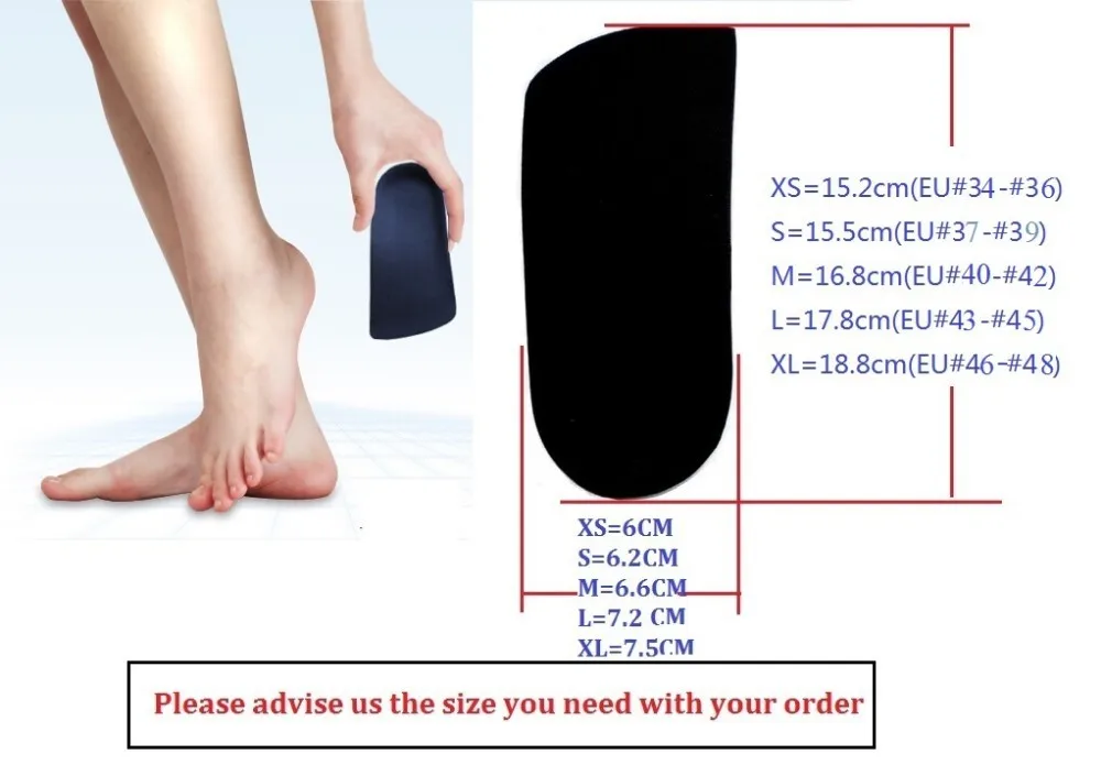 Эва(этиленвинилацетат) ортопедический эластичный бинт на стопы Арка Поддержка обувь полупальцы Pad ортопедические уход для ног: стельки для мужчин и женщин