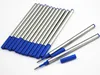 10Pcs/set High Quality Blue gel pens Ink refill 0.7mm Refills for Roller Ball Pens Office Stationery 1