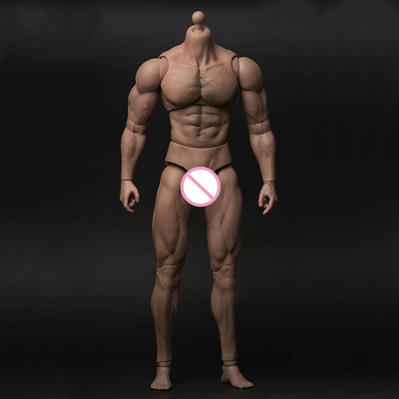 

1/6 Scale AT027 Durable Body Ripped Muscular Man Strong Body Muscular Body 12" Soldiers Action Figure Body Doll Toys