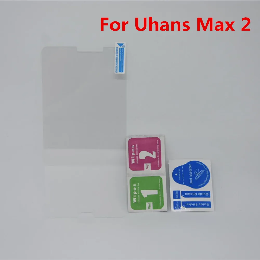 

For Uhans Max 2 6.44inch High Quality Full Screen Coverage Tempered Glass 9H 2.5D HD Glass Films Screen Protector