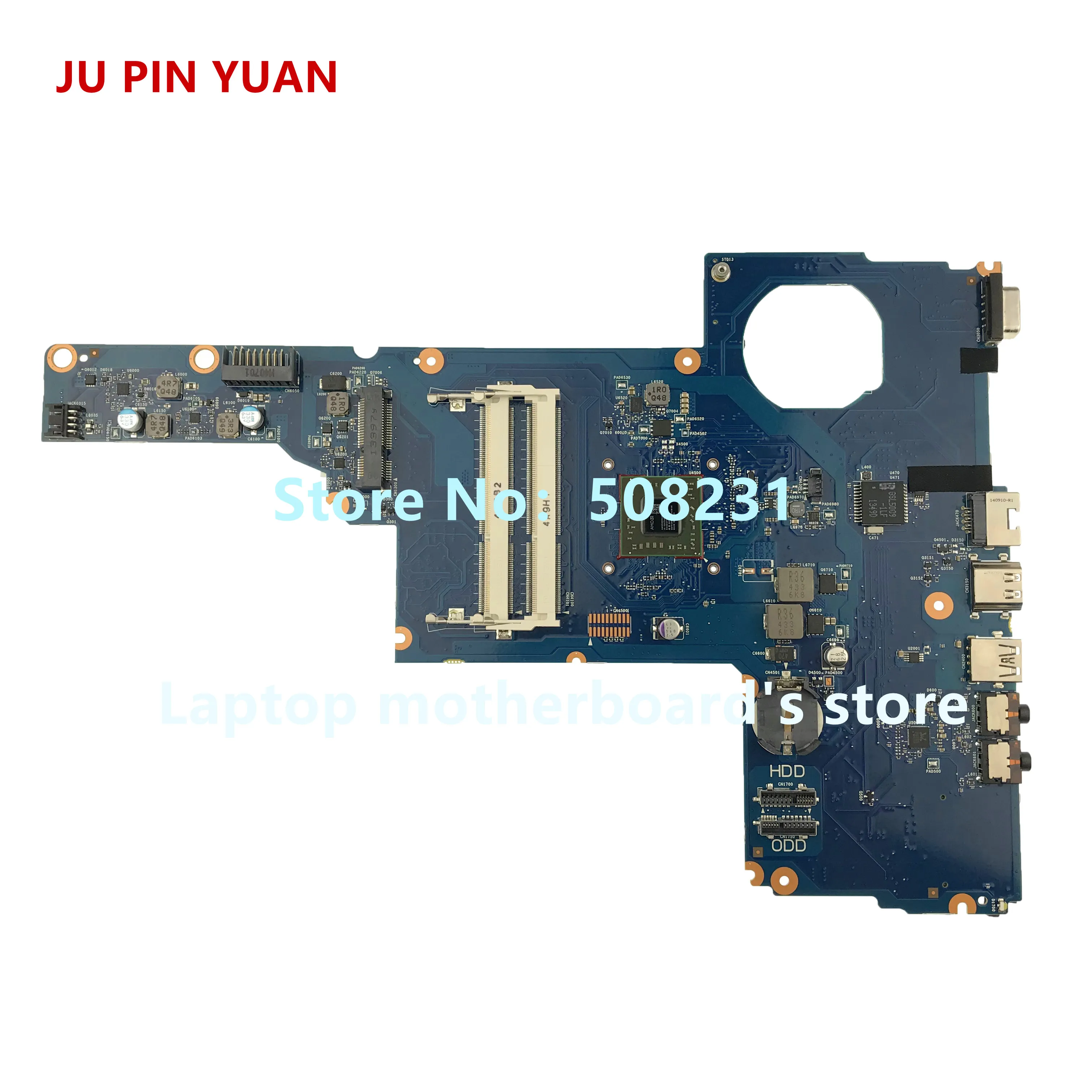 JU PIN юаней 930576-601 DCM40 LA-F031P материнская плата для hp ноутбука 14-BF 14-bf058TX Тетрадь PC 940 м X 2 ГБ i7-7500U полностью протестированы