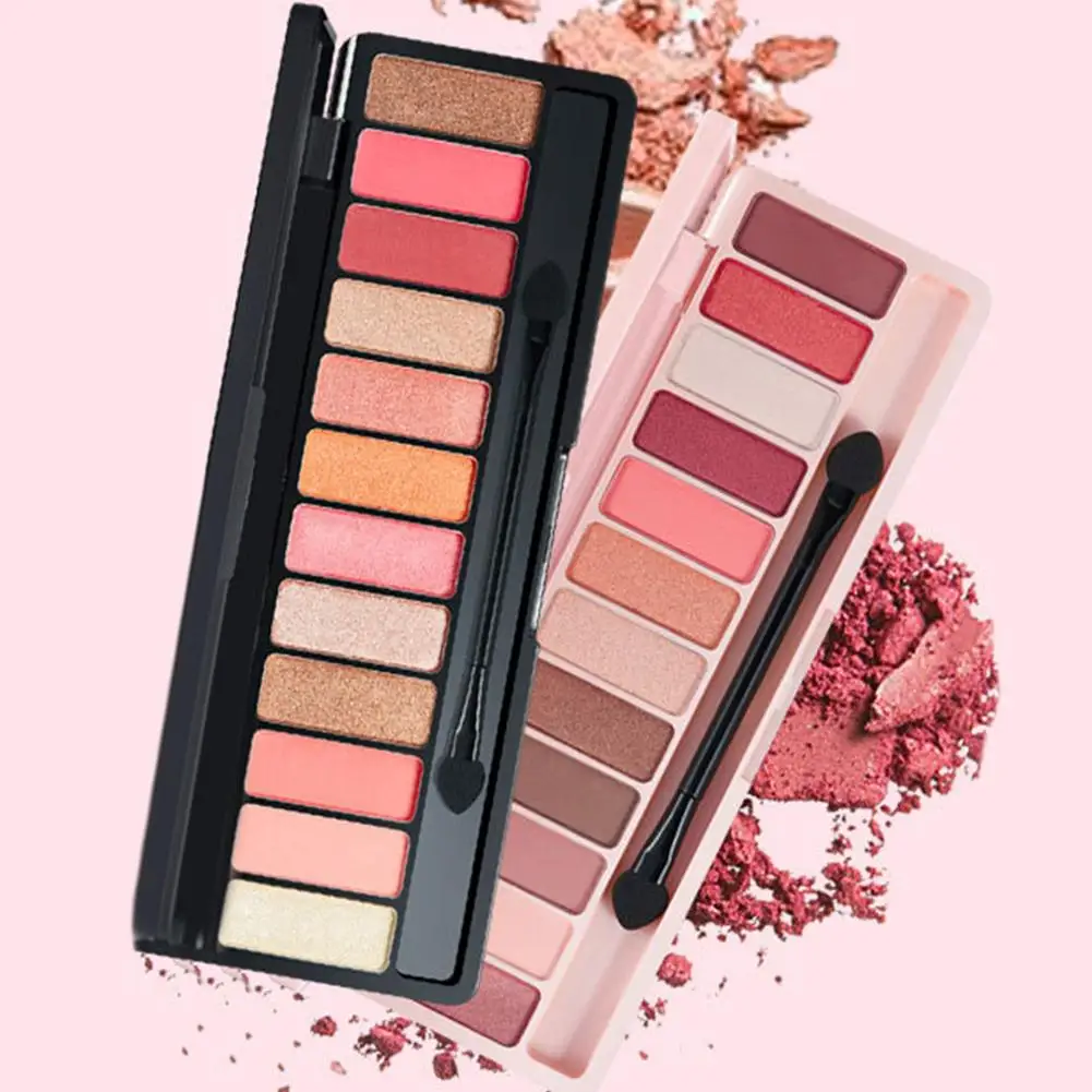 

35# Women Glitter Eyeshadow Palette Smoky Eye Pigment Matte Pearly Metallic Long Lasting Makeup Eye Cosmetics Eyeshadow Palette