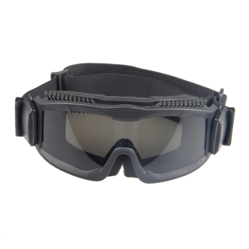 Страйкбол Пейнтбол Баллистические Очки USMC армейские военные очки Охота Стрельба Анти-туман тактические очки 3 линзы
