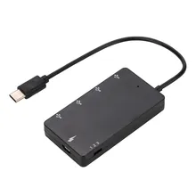 CARPRIE супер Тип C к USB 2,0 зарядный концентратор адаптер USB-C 3,1 конвертер для Macbook Pro 6J13 Прямая поставка
