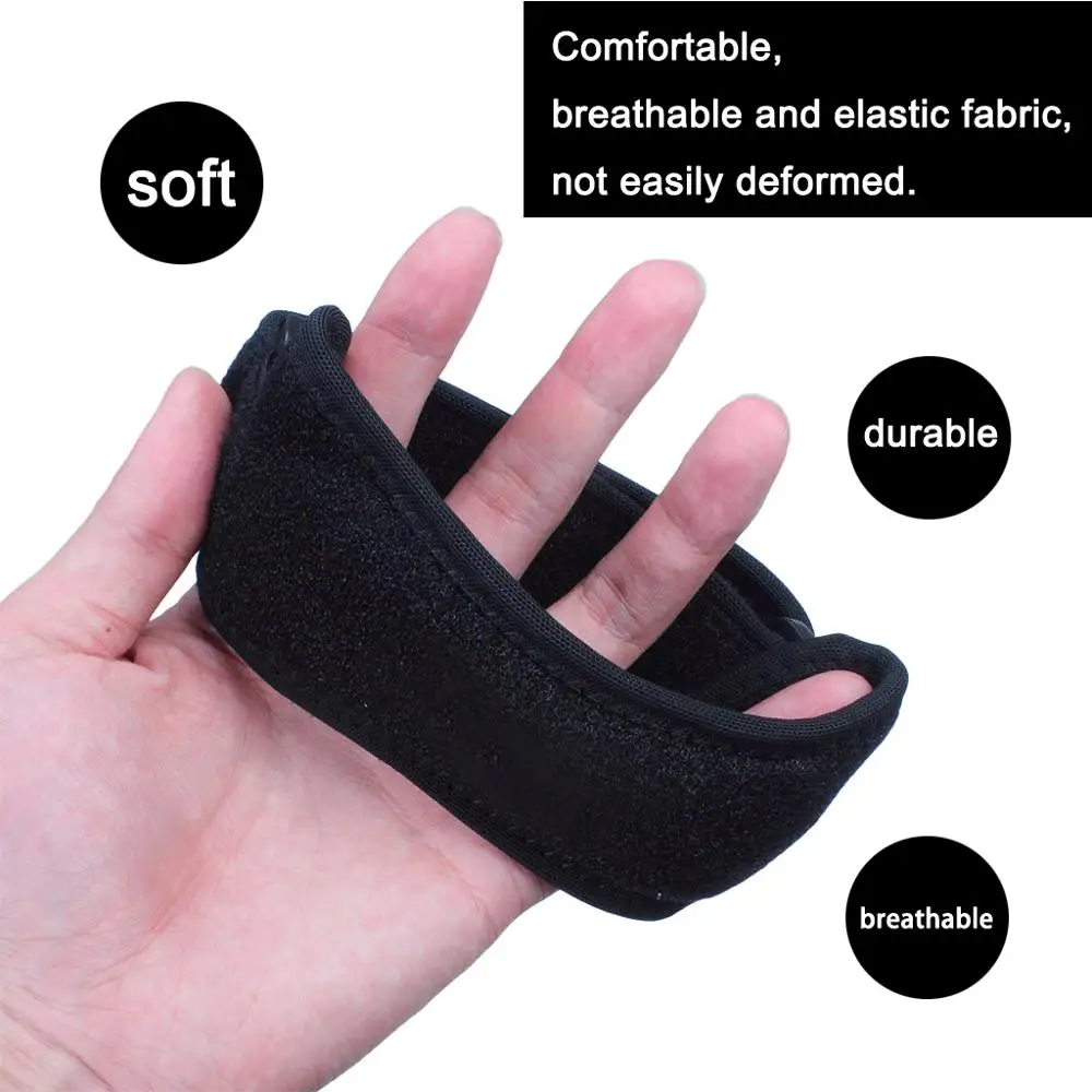Patella Knee Brace Support Belt for Knee Pain Relief Strap Protection Shockproof for Running Hiking Soccer Basketball Volleyball Gym Training Adjustable  (5)