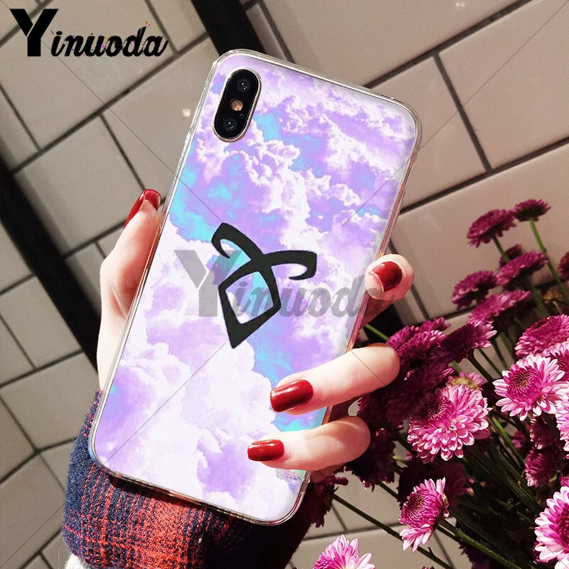 Мягкий чехол Yinuoda из ТПУ для iPhone X XS MAX 6 6S 7 7plus 8 8Plus 5 5S XR|Бамперы| |