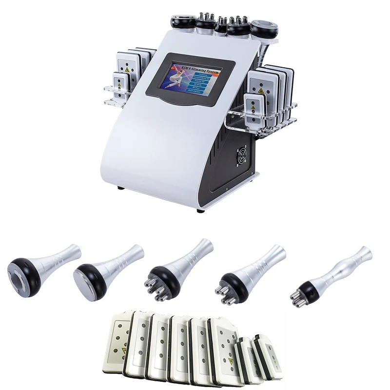vácuo de radiofrequência laser 8 almofadas lipo