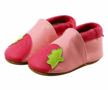 

2020 new handmade genuine leather baby shoes soft sole bow baby shoes newborn first walker toddler shoes