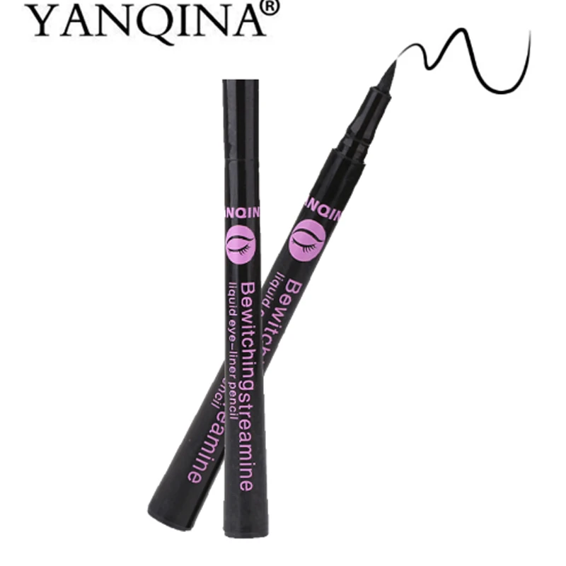 YANQINA Brand Waterproof Black Eye Liner Pencil Beauty Essetials
