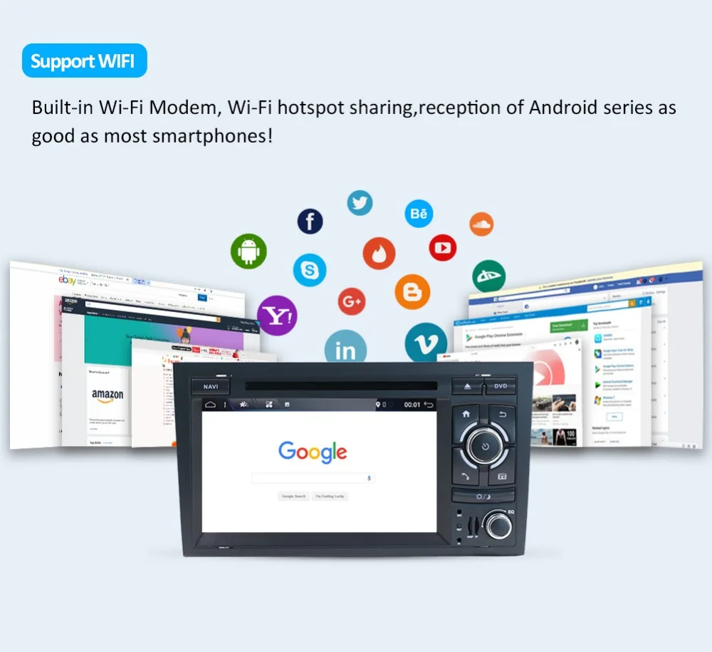 OCTA 8 CORE 2 DIN Android 9,0 автомобильный dvd-плеер для AUDI A4 gps стерео Мультимедиа Навигация радио приемник магнитофон wifi BT