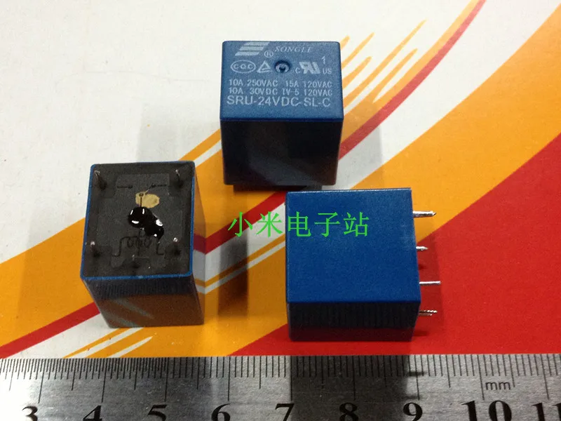 SRU-24VDC-SL-C Song Le реле 24V 22F T70 5 футов Тип переоборудования 15A 120VAC | Строительство и